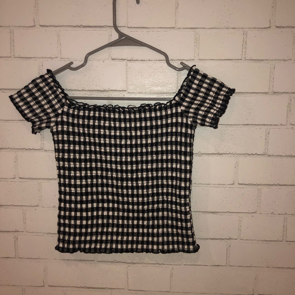 Gingham tube top OFFERS ARE WELCOME